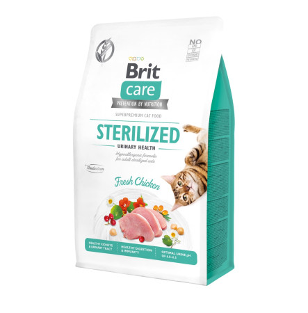 Brit Care Cat Grain Free Sterilized Urinary Health 400 г